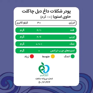 شکلات داغ دبل چاکلت پپتینا 10 ساشه 10 گرمی