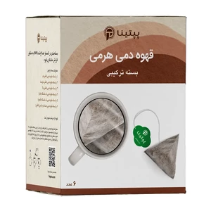 قهوه دمی هرمی پپتینا (بسته ترکیبی) – بسته 6 عددی