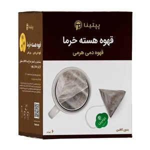 قهوه هسته خرما پپتینا بسته 6 عددی