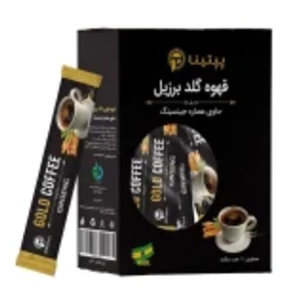 قهوه گلد با جینسینگ پپتینا قوطی 100 گرمی