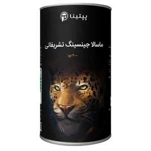 چای ماسالا جینسینگ تشریفاتی پپتینا sachet box containing 20 sachets of 10 grams