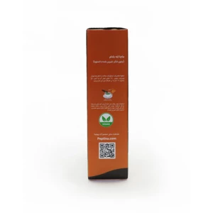 ماچا لته با پودر شیر بادام پپتینا sachet box containing 20 sachets of 10 grams