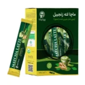 ماچا لته زنجبیل پپتینا بسته 500 گرمی