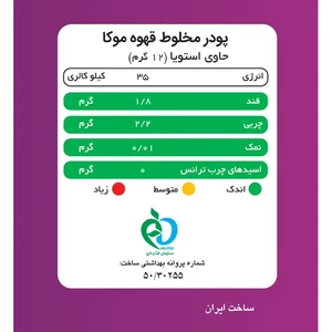موکا (ترکیبی از قهوه و شکلات) پپتینا 10 ساشه 10 گرمی