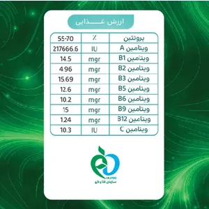 پودر اسپیرولینا سبز پپتینا قوطی 40 گرمی