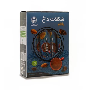 شکلات داغ با پودر شیر بادام پپتینا 10 ساشه 10 گرمی