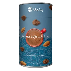 شکلات داغ با پودر شیر بادام پپتینا قوطی 100 گرمی
