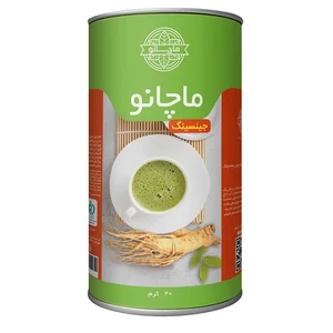 پودر ماچا جینسینگ ماچانو قوطی 40 گرمی