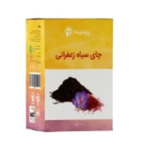 چای سیاه زعفرانی پپتینا تی بگ هرمی