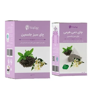 چای سبز جاسمین پپتینا جعبه 100 گرمی