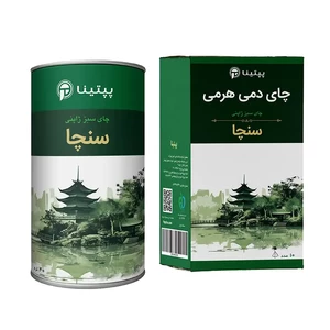 چای سبز ژاپنی سنچا پپتینا تی بگ هرمی