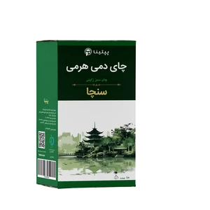 چای سبز ژاپنی سنچا پپتینا تی بگ هرمی