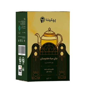 چای سیاه خالص هندوستان پپتینا تی بگ هرمی