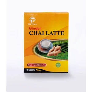 شیر چای (چای لته) زنجبیل پپتینا بسته 10 ساشه‌ای