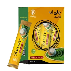 شیر چای (چای لته) کلاسیک پپتینا بسته 10 ساشه‌ای