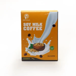 کافی میکس با پودر شیر سویا پپتینا بسته 10 ساشه‌ای