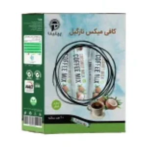 کافی میکس با پودر شیر نارگیل پپتینا 10 ساشه 10 گرمی