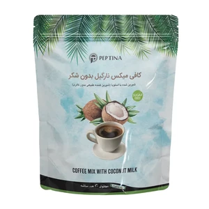 کافی میکس با پودر شیر نارگیل پپتینا قوطی 100 گرمی