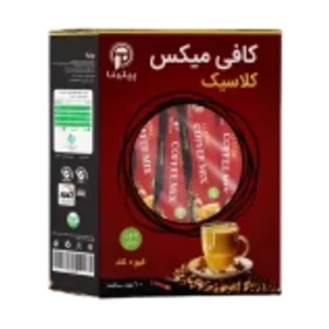 کافی میکس کلاسیک پپتینا sachet box containing 20 sachets of 10 grams
