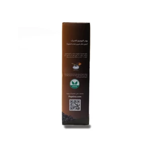 کاپوچینو کلاسیک پپتینا sachet box containing 20 sachets of 10 grams