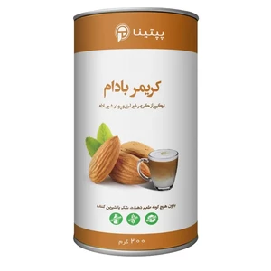 کریمر غیر لبنی با پودر شیر بادام پپتینا 10 ساشه 10 گرمی