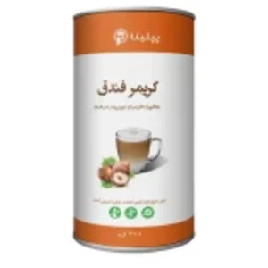 کریمر غیر لبنی با پودر شیر فندق پپتینا قوطی 200 گرمی