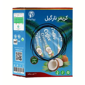 کریمر غیر لبنی با پودر شیر نارگیل پپتینا 300 gr package