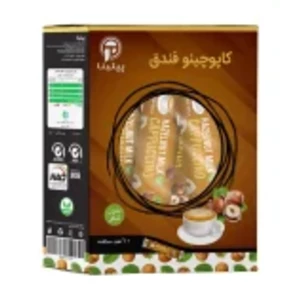 کاپوچینو فندق پپتینا sachet box containing 20 sachets of 10 grams