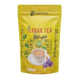 چای کرک زنجبیل پپتینا sachet box containing 20 sachets of 10 grams