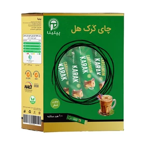 چای کرک هل پپتینا sachet box containing 20 sachets of 10 grams