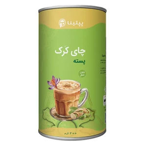 چای کرک پسته زعفرانی پپتینا قوطی 200 گرمی