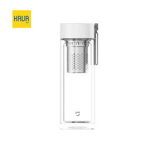 فلاسک شیشه‌ای دوجداره شیائومی Xiaomi Mijia Double-layer Glass Pearl مدل MJBLB01PL – شفاف