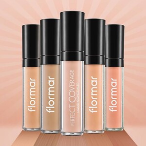 کانسیلر مایع فلورمار پرفکت کاوریج 5ml