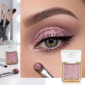 سایه تکی گلیتر گلدن رز Glitter Glow