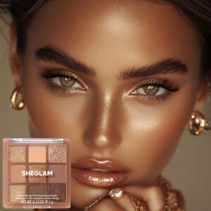 پالت سایه 9 رنگ شیگلم Golden Mirage