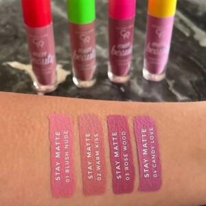 رژ لب مایع مات میس بیوتی Stay Matte گلدن رز 5.5ml