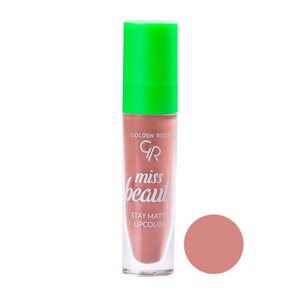 رژ لب مایع مات میس بیوتی Stay Matte گلدن رز 5.5ml