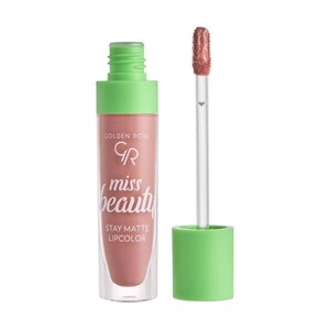 رژ لب مایع مات میس بیوتی Stay Matte گلدن رز 5.5ml