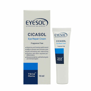 کرم ترمیم کننده دور چشم Cicasol آیسول 10ml