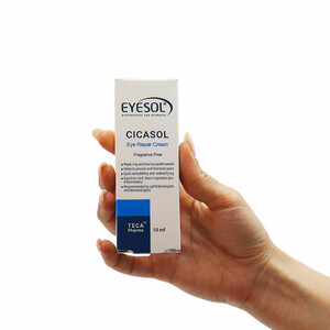 کرم ترمیم کننده دور چشم Cicasol آیسول 10ml