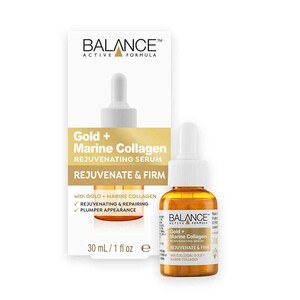 سرم جوانساز طلا و کلاژن دریایی بالانس 30ml