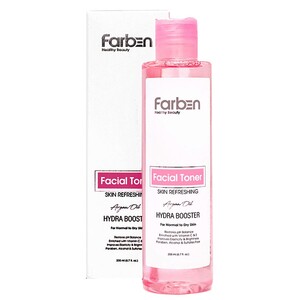 تونر پاک کننده صورت فاربن روغن آرگان 200ml