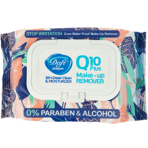 دستمال مرطوب پاک کننده آرایش Q10 مدل Stop Irritation دافی