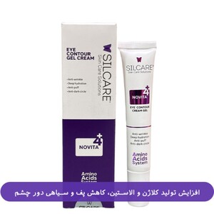 ژل کرم دور چشم نویتا 4 پلاس سیلکر 20ml