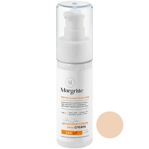 کرم ضد آفتاب روشن کننده پوست چرب مارگریت SPF50