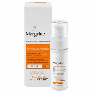 کرم ضد آفتاب روشن کننده پوست چرب مارگریت SPF50
