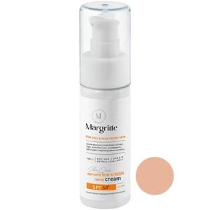 کرم ضد آفتاب روشن کننده پوست چرب مارگریت SPF50