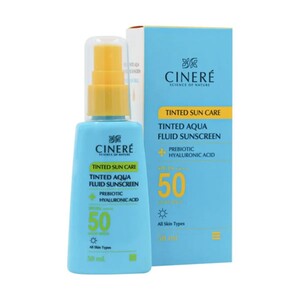 ضد آفتاب فلوئید رنگی SPF50 سینره