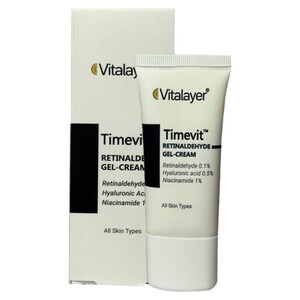 ژل کرم رتینالدئید ویتالیر تایم ویت 30ml
