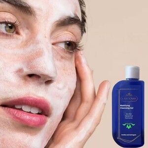 ژل شستشو صورت لانوکر پوست نرمال و خشک 200ml